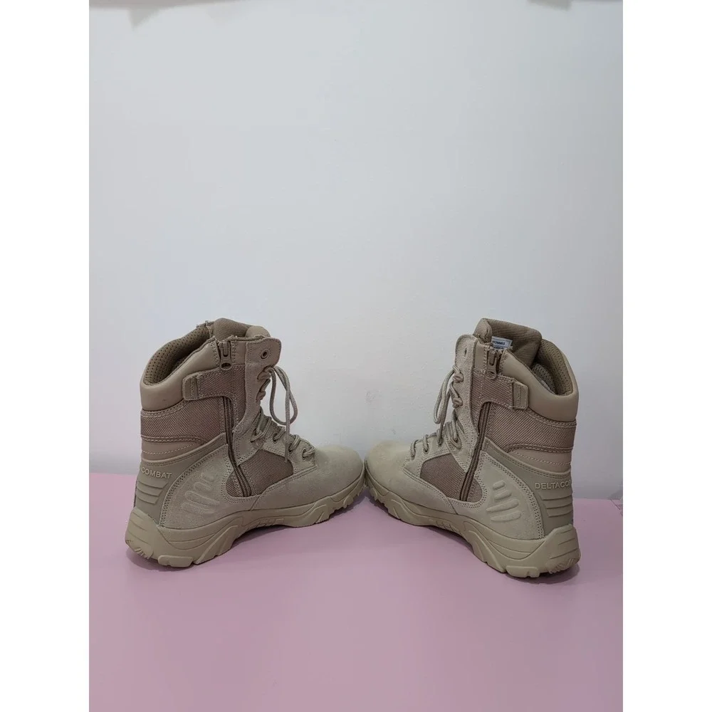 NWT Delta Tactical Desert Hunting Lightweight Combat  Leather Ankle Boots Sz. 12